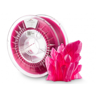 Spectrum 80886 3D filamento, PLA Crystal, 1,75mm, 1000g, Rosa (Frozen berry)