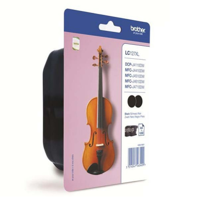 Brother LC-127XLBK 2pz nero (black) cartuccia originale