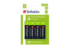 Verbatim 49517 Batterie ricaricabili AA (HR6), 2500 mAh, 1.2V, blister, 4 pz