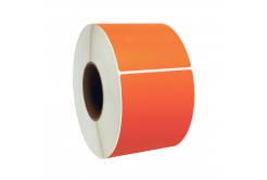 Etichette autoadesive 32x20 mm, 2000pz arancione termico, rotolo
