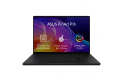 ASUS ProArt P16/H7606WW-OLED076XZ/AI9-HX370/16"/4K/T/64GB/1TB/RTX 5080/W11P/Black/2R