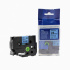 Nastro compatibile con Brother TZ-551 / TZe-551, 24mm x 8m, testo nera / sfondo blu