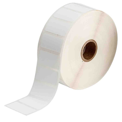 Brady THT-136-7425-2-SC / 121021, etichette in carta termica, 38.10 mm x 19.05 mm