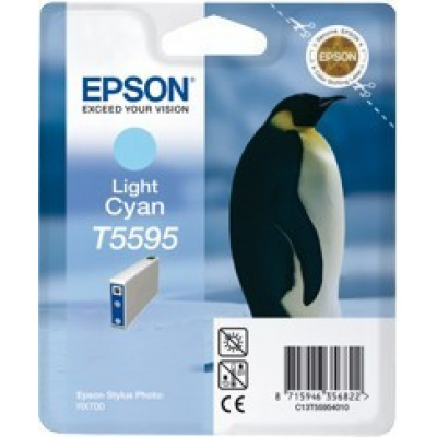 Epson T55954010 ciano chiaro (light cyan) cartuccia originale