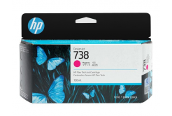 HP 738M 676N0A magenta cartuccia originale