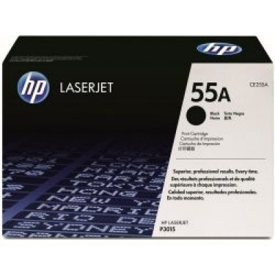 HP 55A CE255A nero (black) toner originale