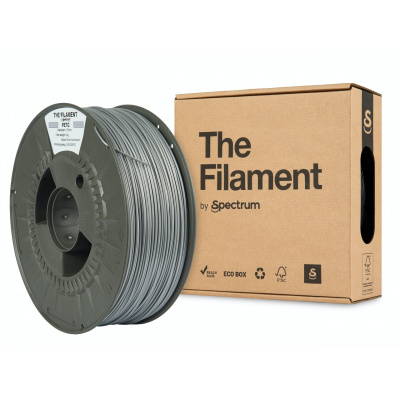 "The Filament" by Spectrum TF-24021, PETG, 1,75mm, 1000g, Argento (Silver aluminium)