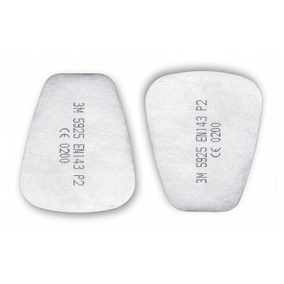 3M 5925 P2 Filtro contro particelle solide e liquide