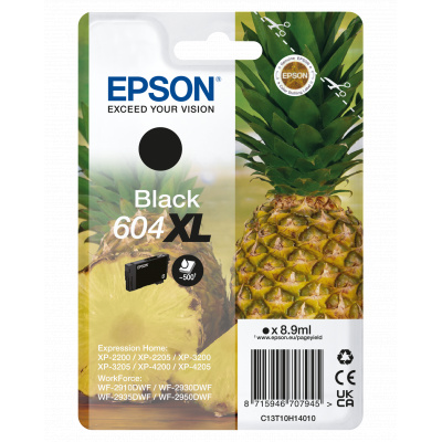 Epson 604XL T10H140 C13T10H14010 nero (black) cartuccia originale