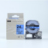 Epson LTS24BW, 24mm x 5m, testo blu / sfondo bianco, nastro compatibile