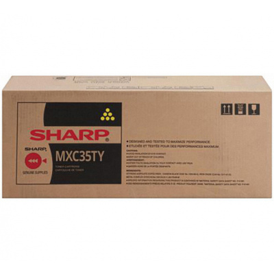 Sharp MX-C35TY giallo (yellow) toner originale