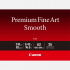 Canon Premium Fine Art Smooth 1711C016, 310 g/m2, A2, 25pz, opaco, getto d'inchiostro, bianco, carta fotografica