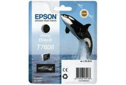 Epson T7608 C13T76084N10 nero opaco (matte black) cartuccia originale