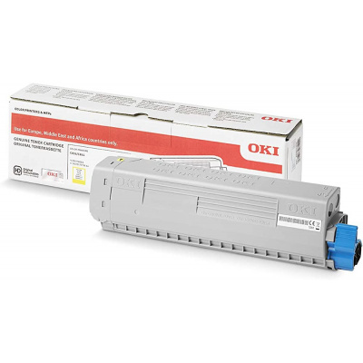 OKI 46861305 giallo (yellow) toner originale
