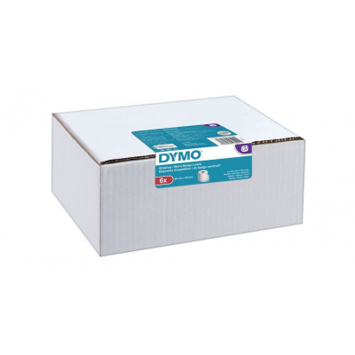Dymo 99014, 2093092, 54mm x 101mm, etichette di carta originali, 6pz