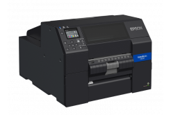 Epson ColorWorks C6500Pe (mk) C31CH77202MK, colore stampante di etichette, peeler, disp., USB, Ethernet, black