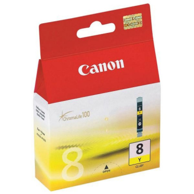 Canon CLI-8Y, 0623B001 giallo (yellow) cartuccia originale