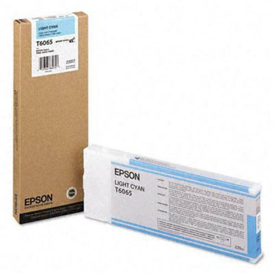 Epson T606500 ciano chiaro (light cyan) cartuccia originale