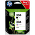 HP 304 3JB05AE#301 nero/colore (black/color) multipack di cartucce originali