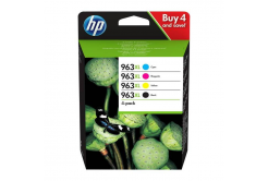HP 963XL 3YP35AE Bk+C+M+Y multipack di cartucce originali
