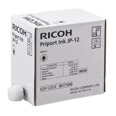 Ricoh JP 12 817104 nero (black) cartuccia originale