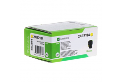 Lexmark 24B7184 giallo (yellow) toner originale