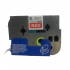 Nastro compatibile con Brother TZ-465 / TZe-465, 36mm x 8m, testo bianco / sfondo rosso