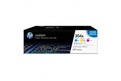 HP 304A CF372AM, ciano/magenta/giallo (cyan/magenta/yellow) toner originale