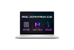 ASUS ROG Zephyrus G16/GU606AX-TB081W/U9-386H/16"/2560x1600/64GB/1TB/RTX 5090/W11H/Bianco/2R