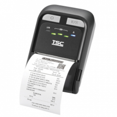 TSC TDM-20 99-082A001-0002, 8 dots/mm (203 dpi), USB, BT, NFC stampante mobile
