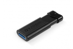 VERBATIM Flash Disk PinStripe USB 3.0, 16GB - nero