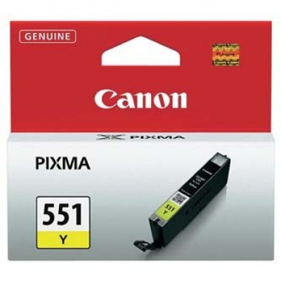 Canon CLI-551Y giallo (yellow) cartuccia originale