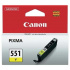 Canon CLI-551Y giallo (yellow) cartuccia originale