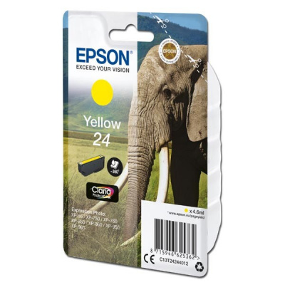 Epson T2424 C13T24244012 giallo (yellow) cartuccia originale