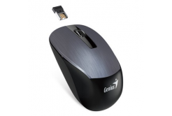 Genius Mouse NX-7015 31030019400, 1600DPI, 2.4 [GHz], ottica, 3sp\., senza fili USB, grigio, AA