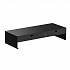 Powerton ERGO NIVEL Supporto per monitor, nero, ergonomico