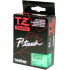 Brother TZ-D51 / TZe-D51, 5mm, testo nera/sfondo verde, nastro originale