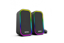 Altoparlanti Marvo HAVOC 20BK, 6W, neri, retroilluminati