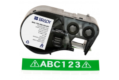 Brady M4C-750-595-GN-WT / 170827, 19.05 mm x 7.62 m, Vinile, testo bianco / sfondo verde