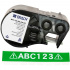 Brady M4C-750-595-GN-WT / 170827, 19.05 mm x 7.62 m, Vinile, testo bianco / sfondo verde