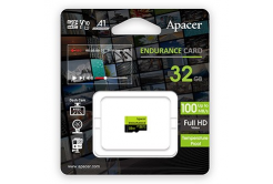 Apacer scheda di memoria Endurance, 32GB, micro SDHC, AP32GEDM0D05-R, UHS-I U3 (Class 10), V30, A1