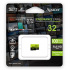 Apacer scheda di memoria Endurance, 32GB, micro SDHC, AP32GEDM0D05-R, UHS-I U3 (Class 10), V30, A1
