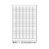 Etichette autoadesive 25,4 x 10 mm, 189 etichette, A4, 100 fogli