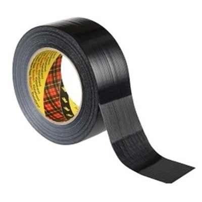 3M 2903 Universale tessuto nastro, nero, 48 mm x 50 m