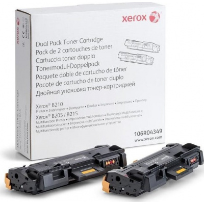 Xerox 106R04349 nero (black) multipack toner originale