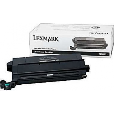 Lexmark 12N0771 nero (black) toner originale