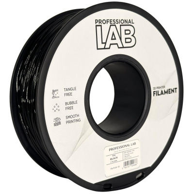 Professional Lab FG-P118-E1, 3D filamento, TPU 95A, 1,75mm, 1000g, Nero (Black)