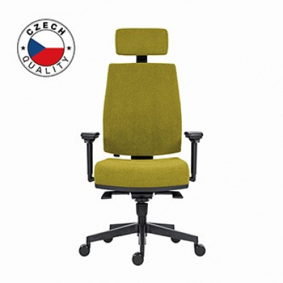 Powerton ERGO JANA Kancelářské ergonomické křeslo, Zelené