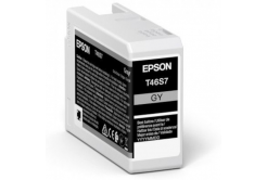Epson T46S7 C13T46S700 grigio (gray) cartuccia originale