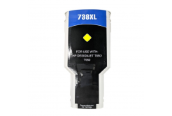 Cartuccia compatibile con HP 738 676M8A giallo (yellow)